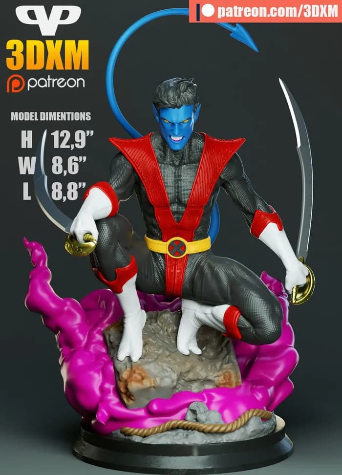 STL - 3dxm nightcrawler