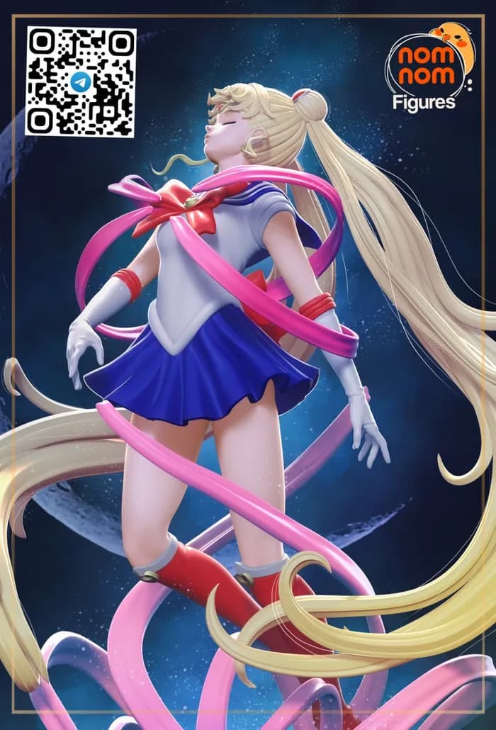 STL - 75mm sailormoon rar render 2
