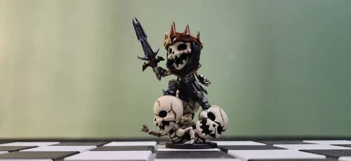 STL - 9569 skeleton king (black king)