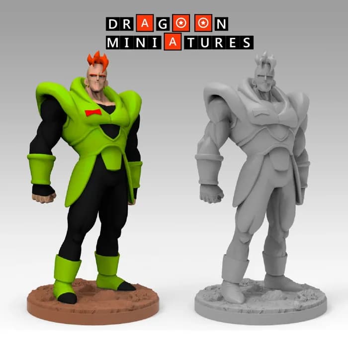 STL - a16 (soportes) dragon ball stl