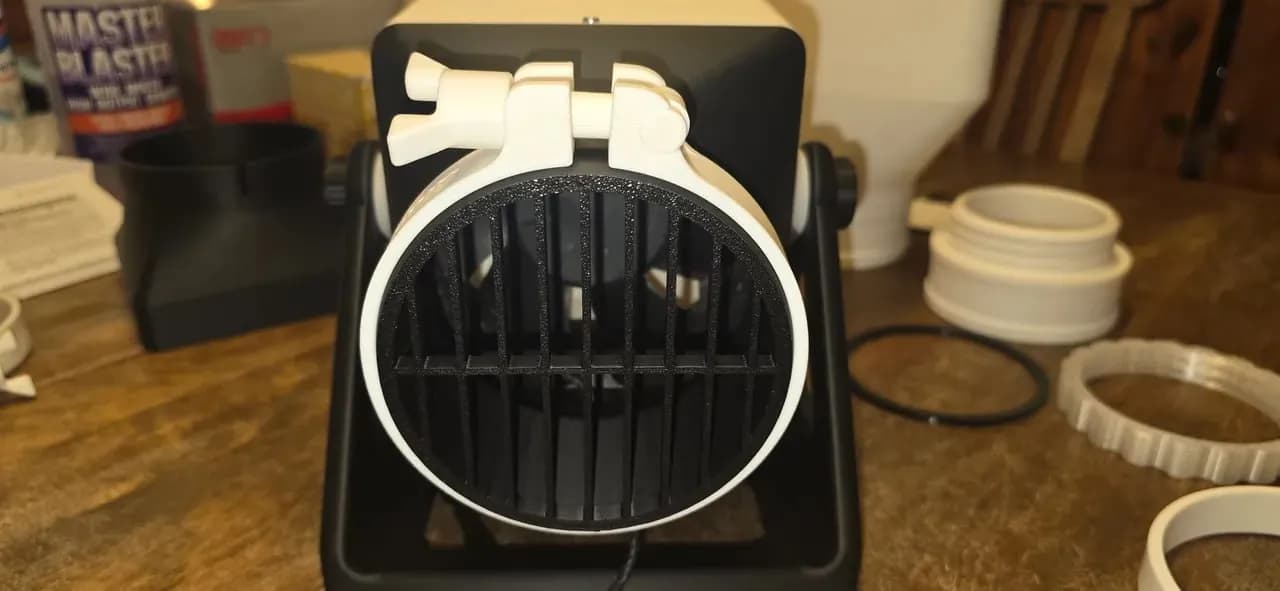 STL - Abrazadera de ventilador de 40 mm