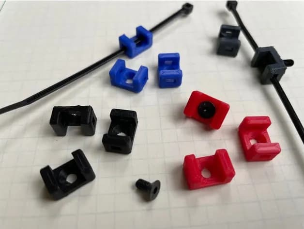 STL - Abrazaderas para cables