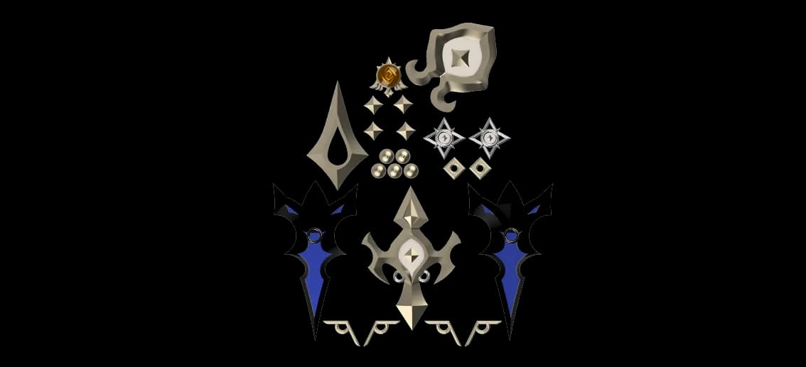 STL - Accesorios de Albedo render 2