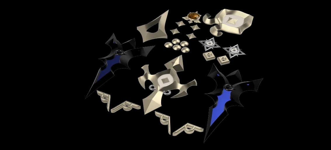 STL - Accesorios de Albedo render 3