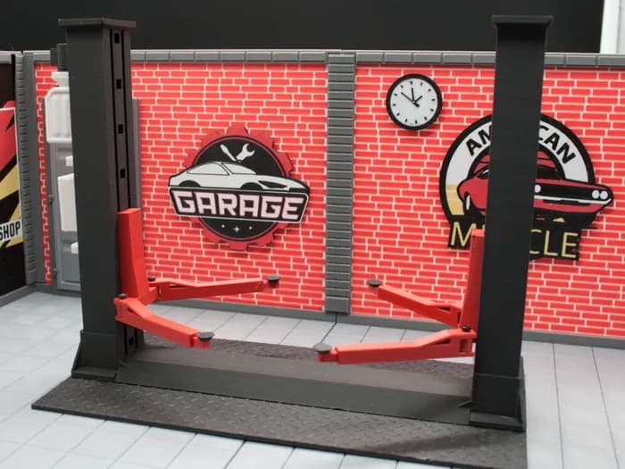 STL - Accesorios de Garaje Diorama Set