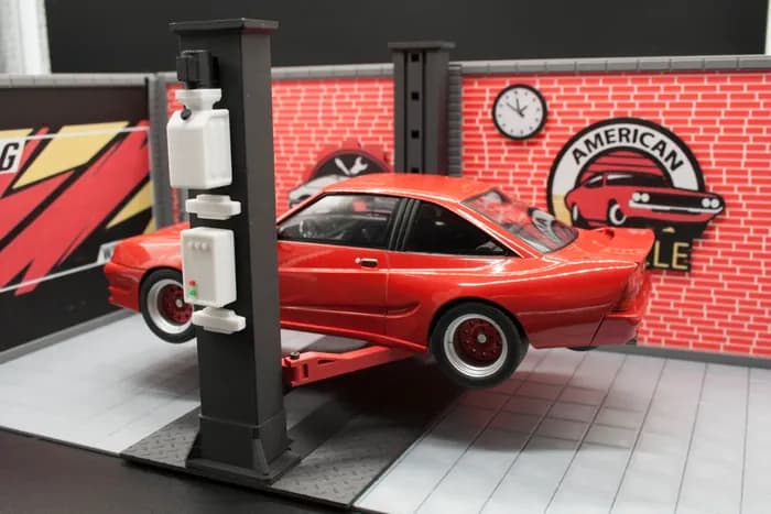 STL - Accesorios de Garaje Diorama Set