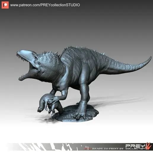 STL - Acrocanthosaurus