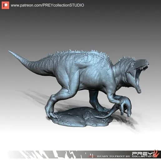 STL - Acrocanthosaurus
