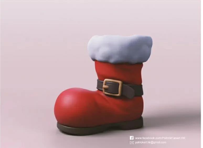 STL - Adornos Navideños de Pikachu render 2