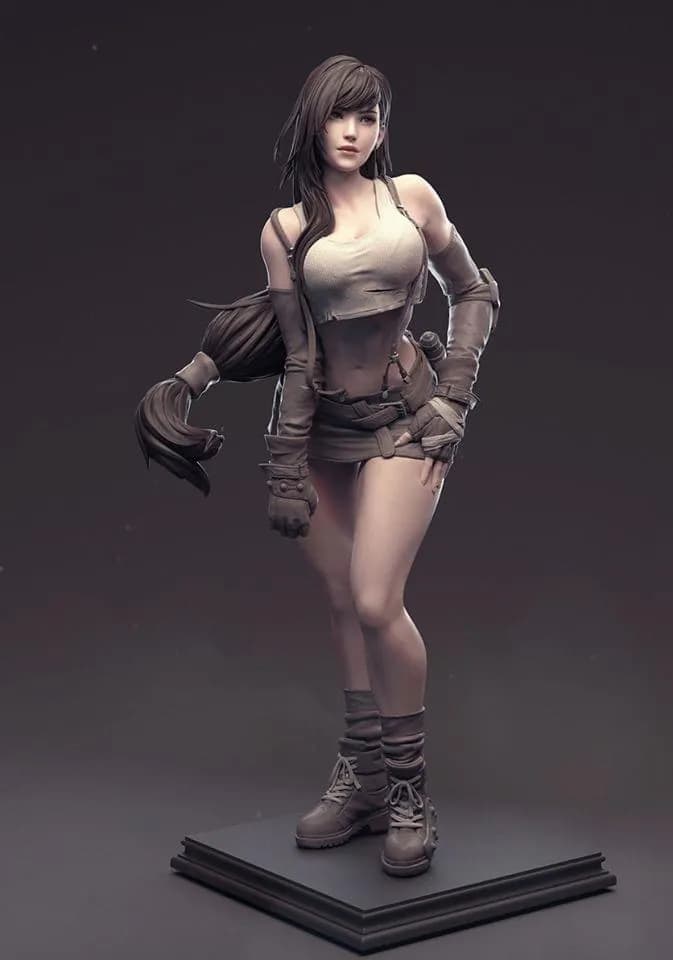 STL - aerith coming in bundle nsfw