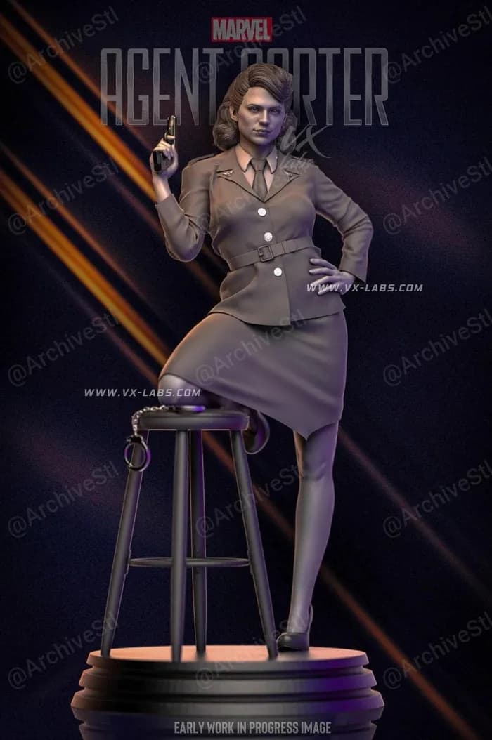 STL - agent carter vxlabs render 5