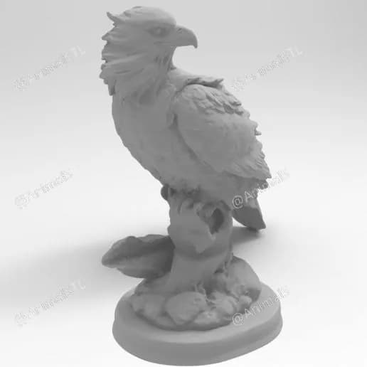 STL - Águila majestuosa