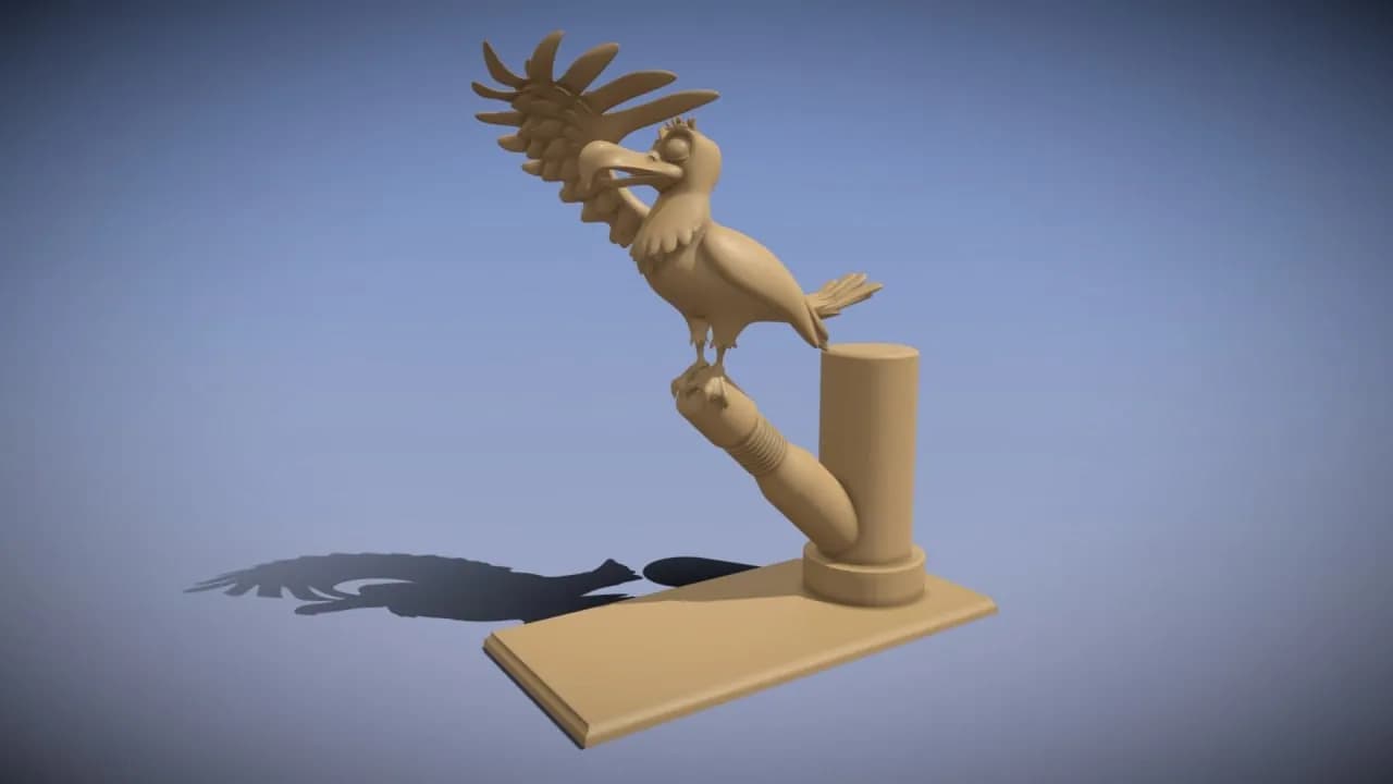 STL - Aguila Sentinel Animada