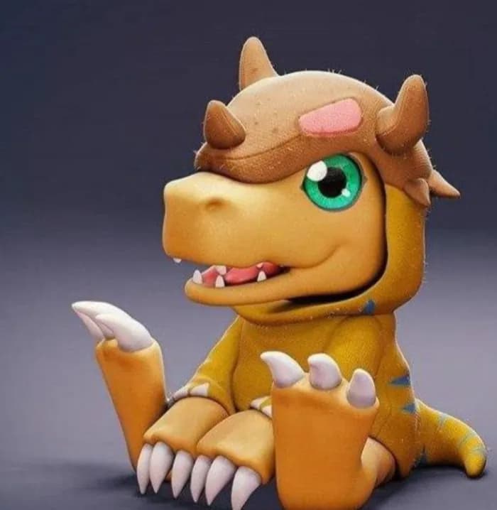 STL - agumon2