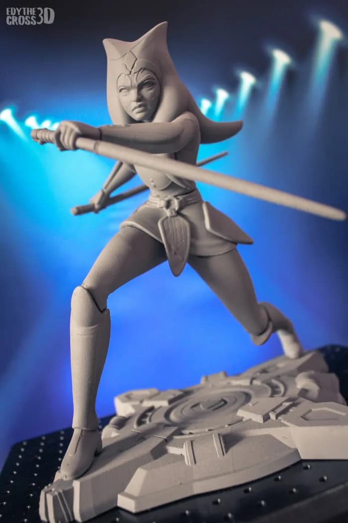 STL - ahsoka tano render 2