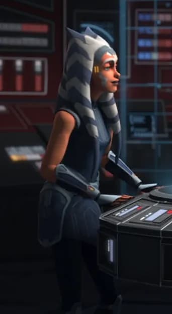 STL - Ahsoka Tano con Sable de Luz render 4