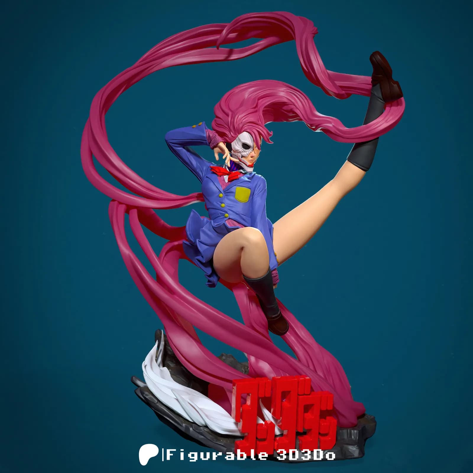 STL - Aira Personaje Anime render 4