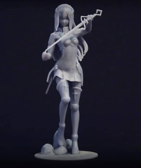 STL - Aiz Wallenstein Danmachi Figura