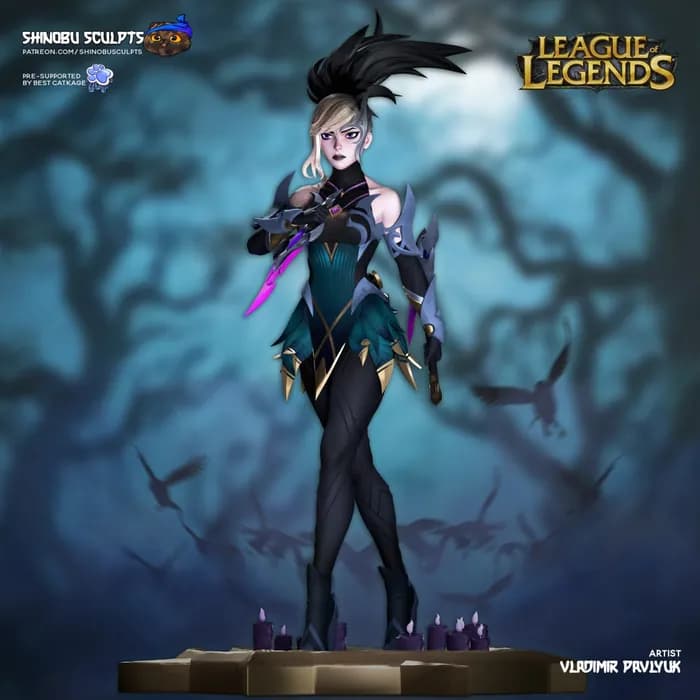 STL - akali lol