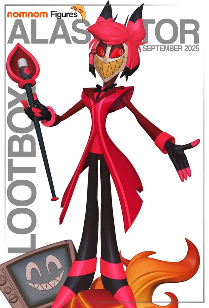 STL - alastor hazbin hotel