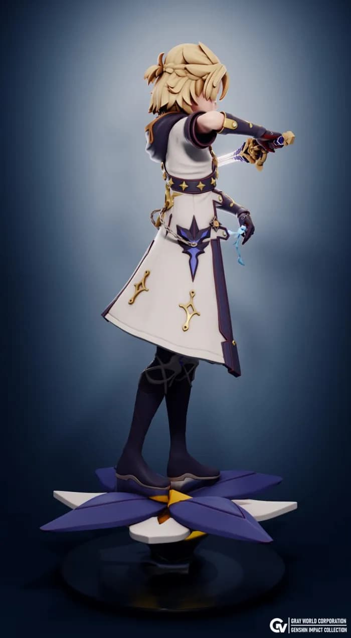 STL - albedo kreideprinz render 2