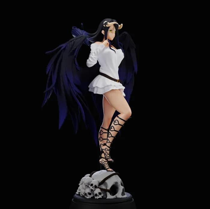 STL - albedo overlord render 3