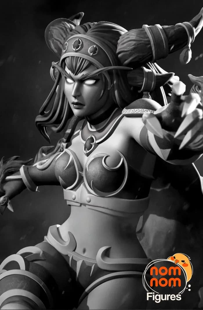 STL - alexstrasza world of warcraft render 2
