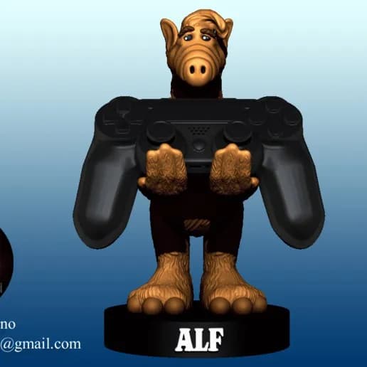 STL - alfportajoystick stls