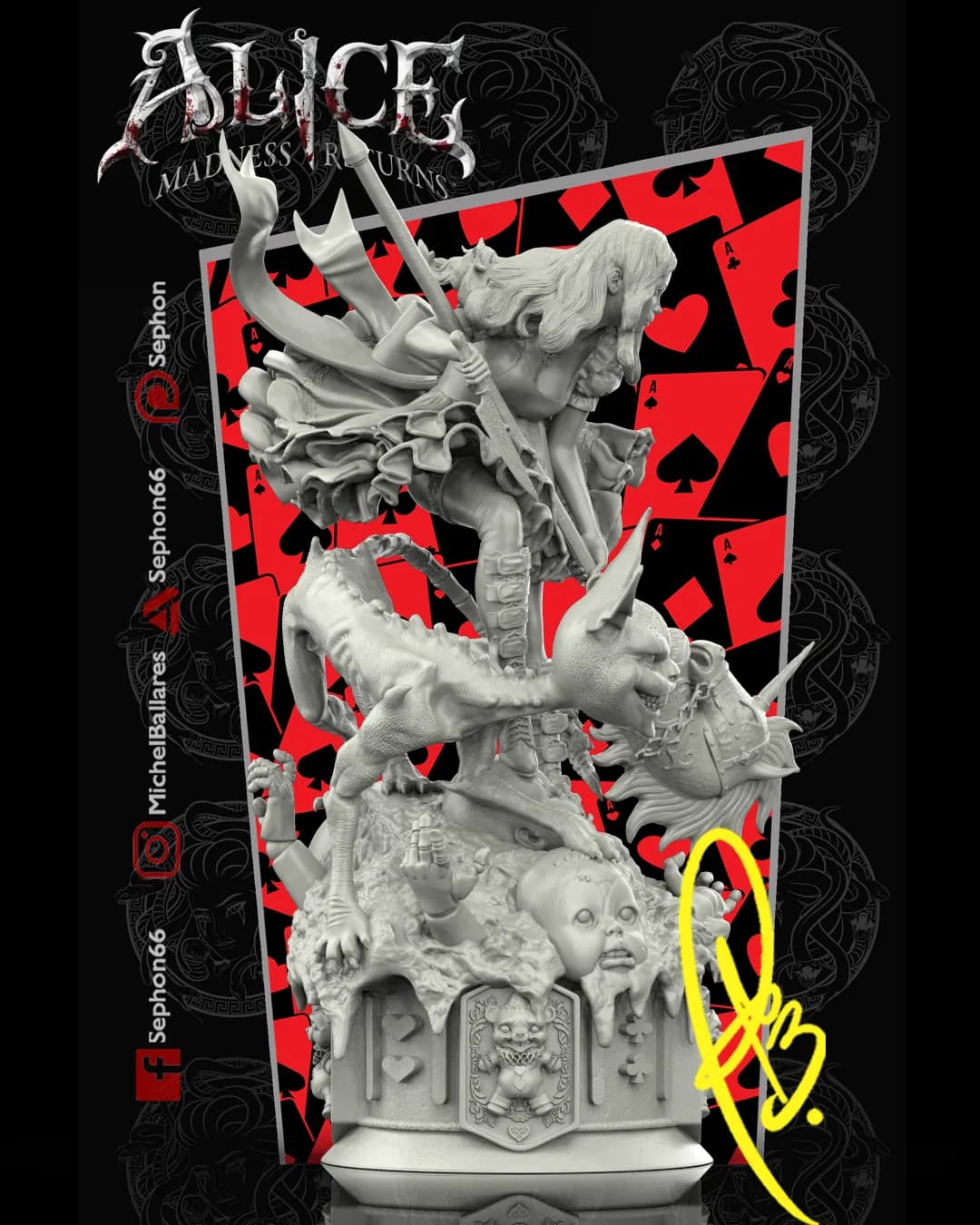 STL - Alicia Madness Returns render 4