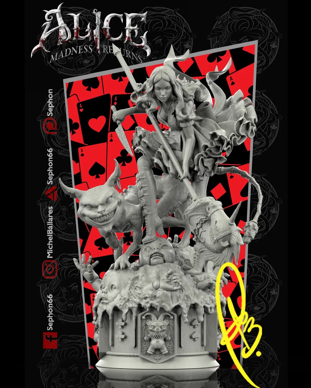 STL - Alicia Madness Returns render 5