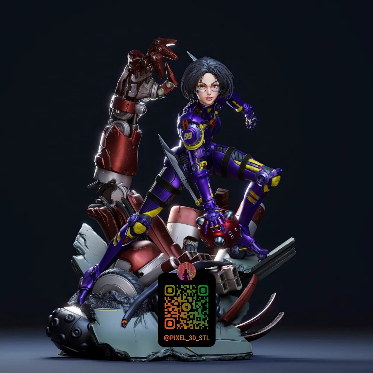 STL - Alita Ángel de Combate 2