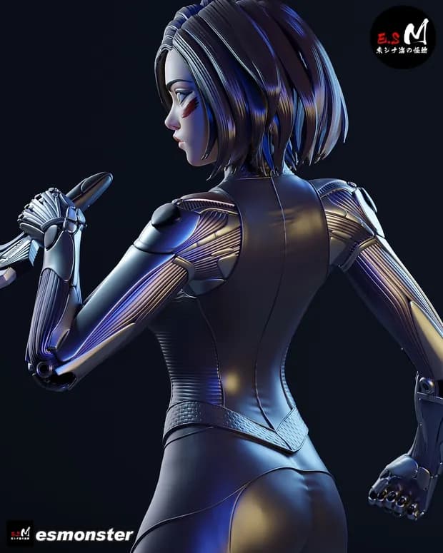 STL - Alita: Battle Angel
