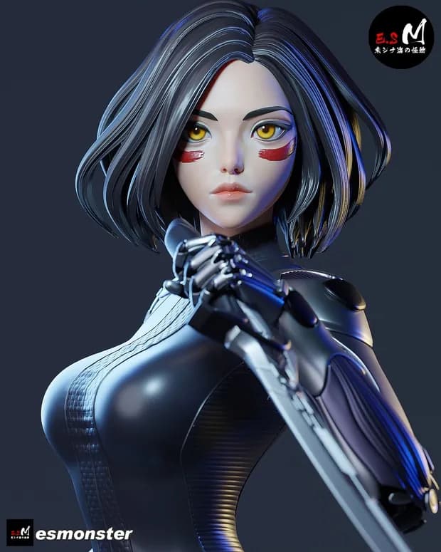 STL - Alita: Battle Angel