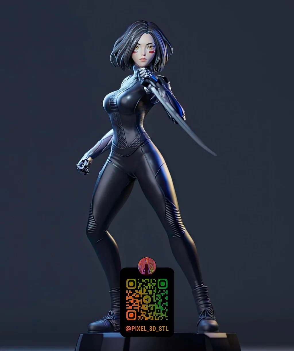 STL - Alita Battle Angel Gunnm