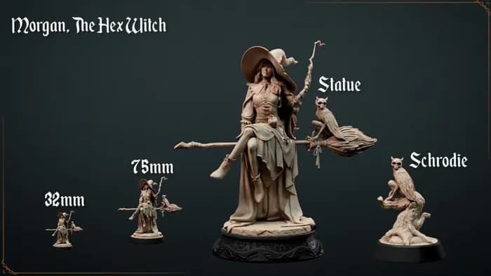STL - all 32mm morganthehe rar render 2