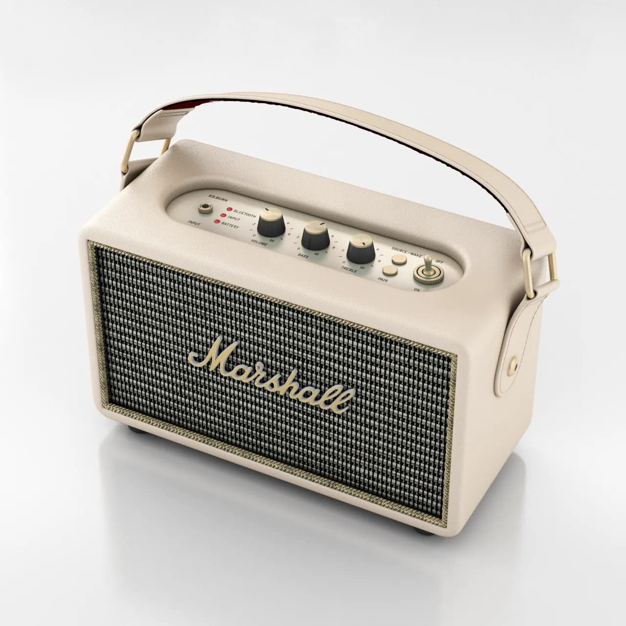 STL - Altavoz portátil Marshall render 3