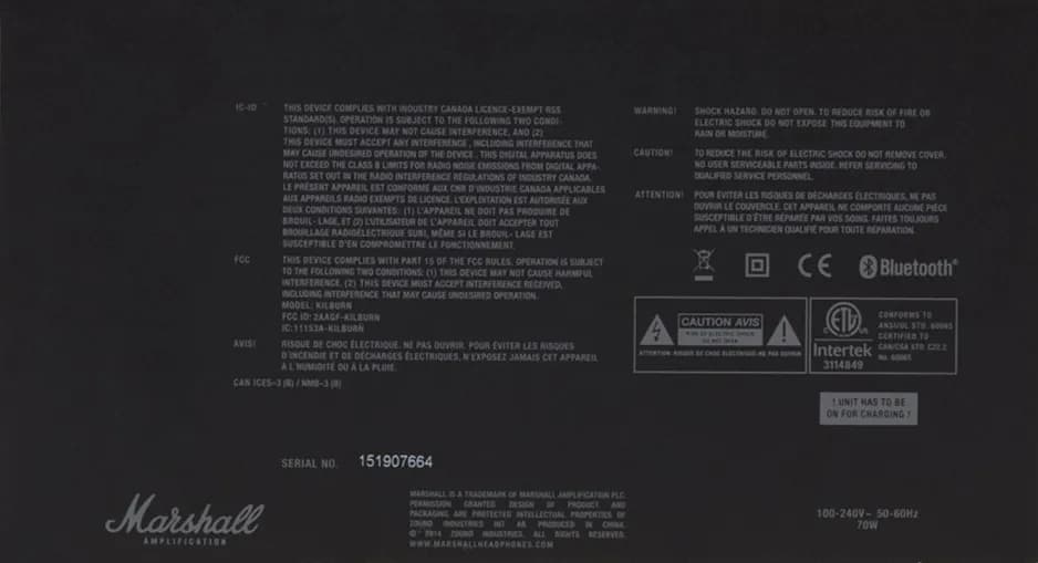 STL - Altavoz portátil Marshall render 4