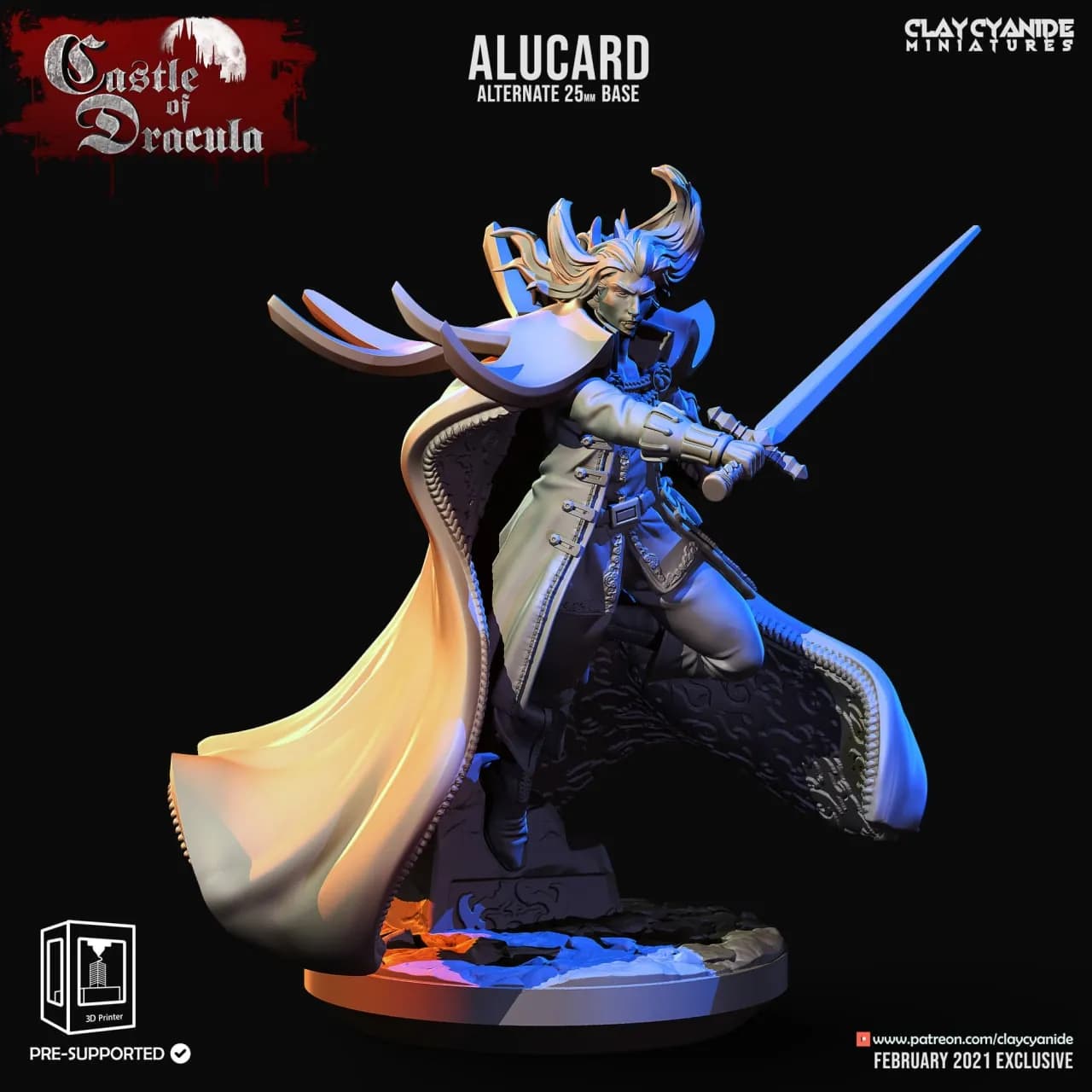 STL - Alucard render 2