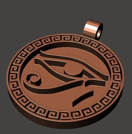 STL - Amuleto Ojo de Horus
