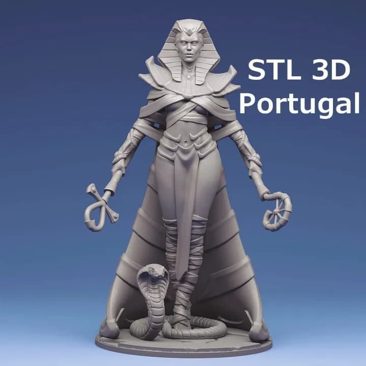 STL - Anck Su Namun figura de acción