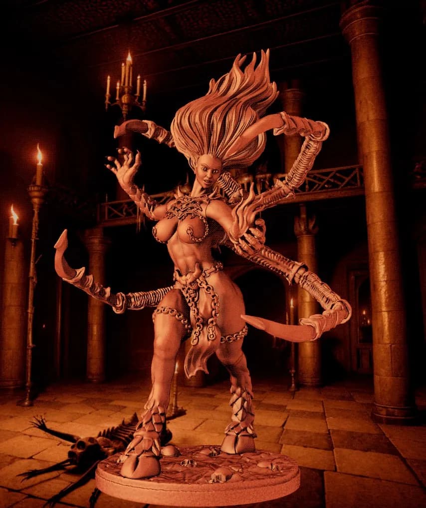 STL - Andariel Demonio del Infierno