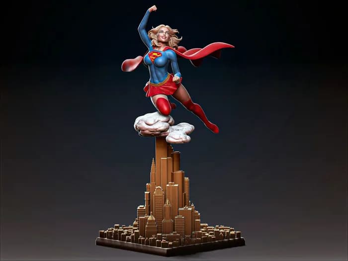 STL - andrew stepanov supergirl
