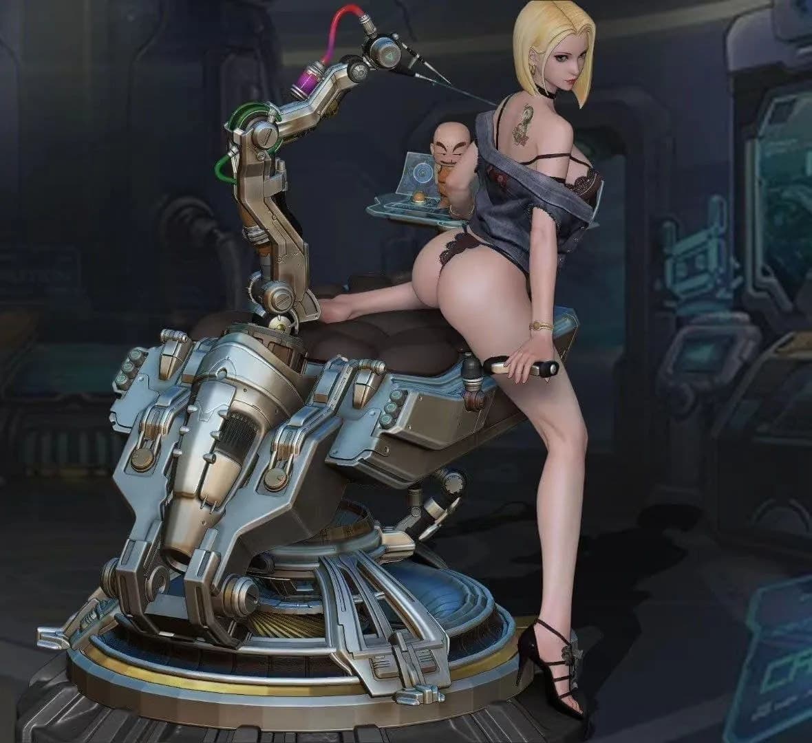 STL - Android 18 Sexy OK 2