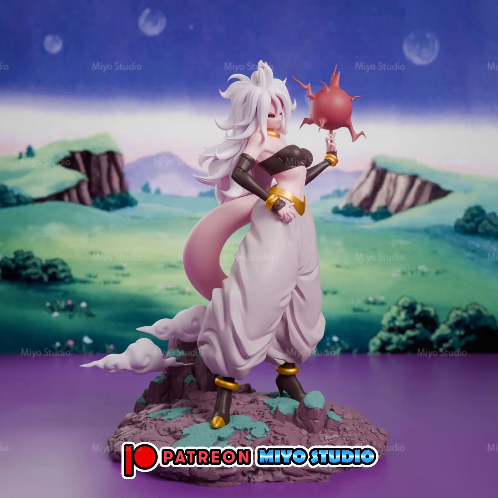 STL - Android 21 Figura render 4