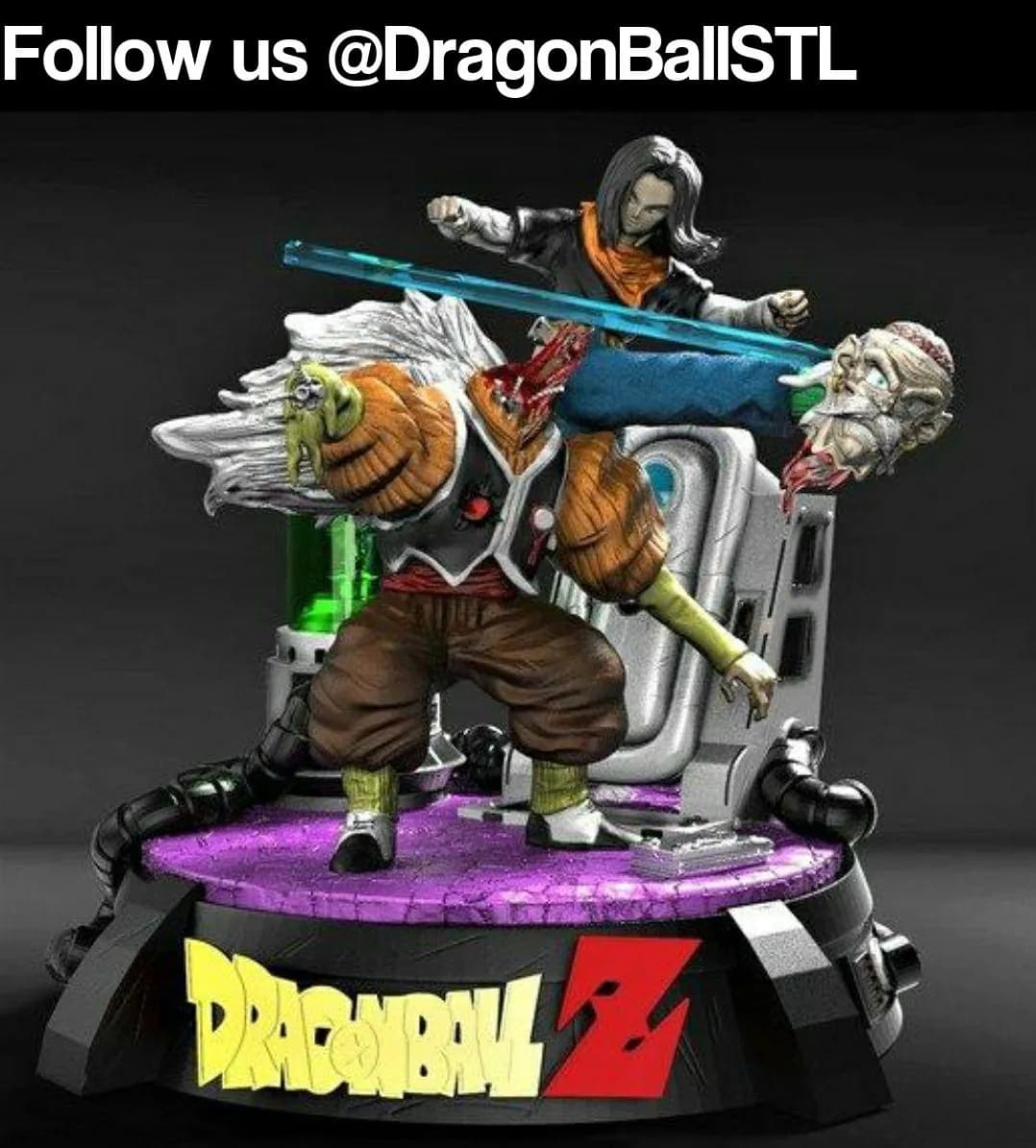 STL - Androide 17 contra Dr. Gero