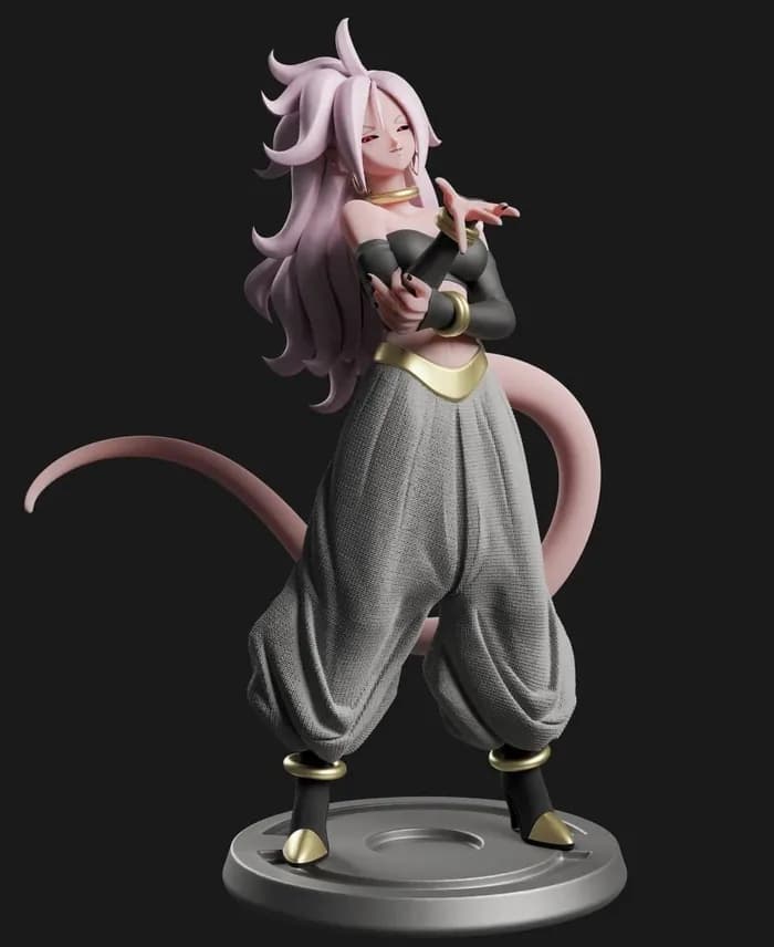 STL - Androide 21 Majin
