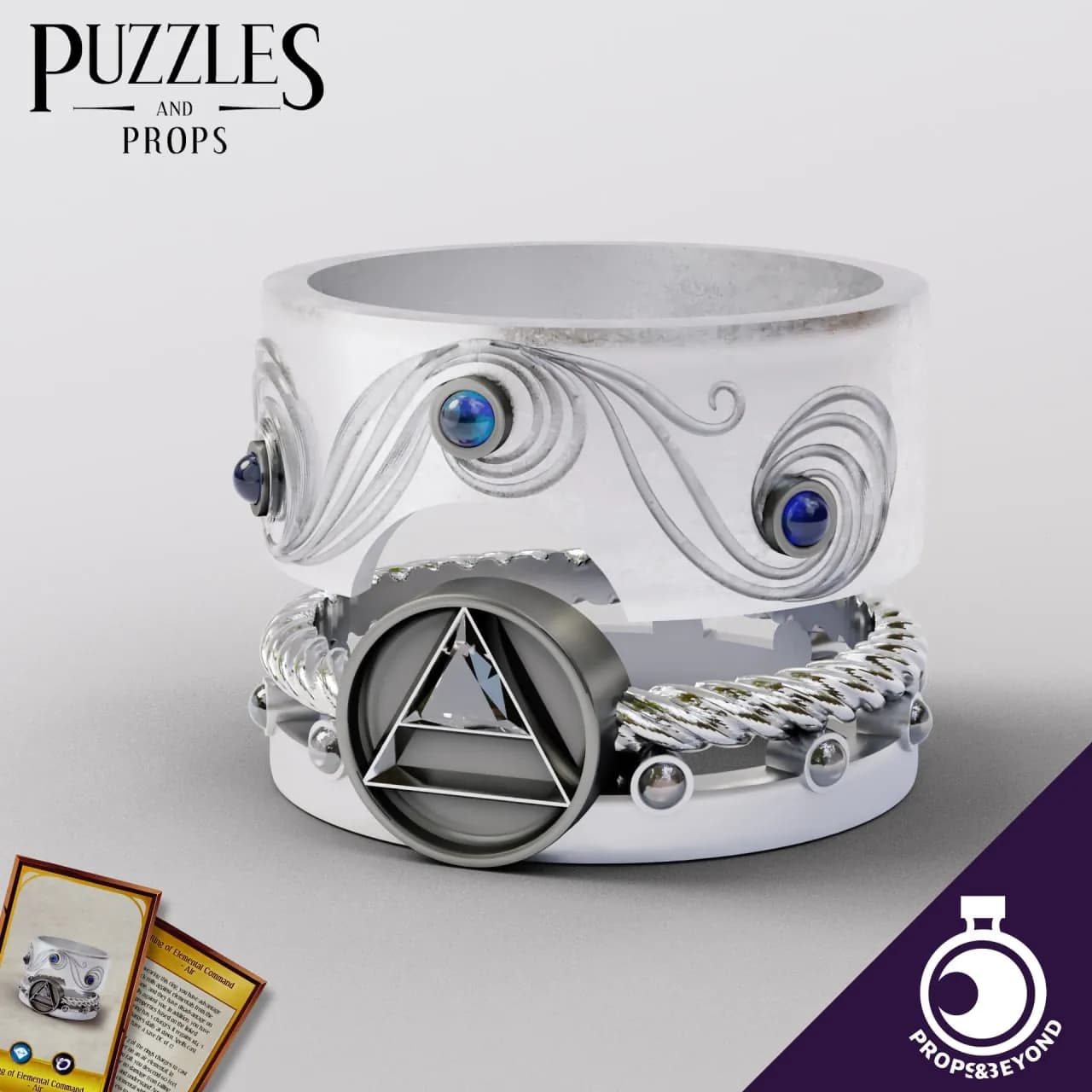 STL - Anillo de Comando Elemental Aire