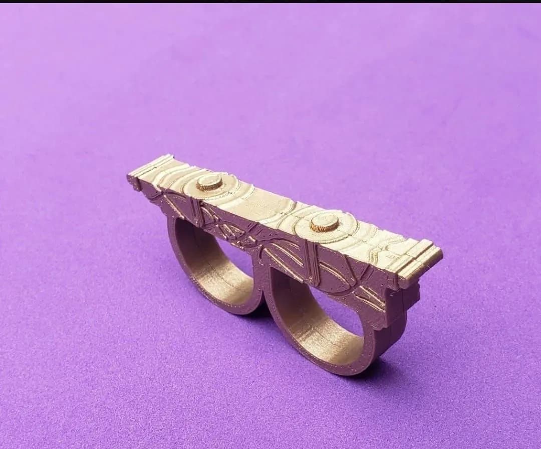 STL - Anillo de Honda estilo steampunk