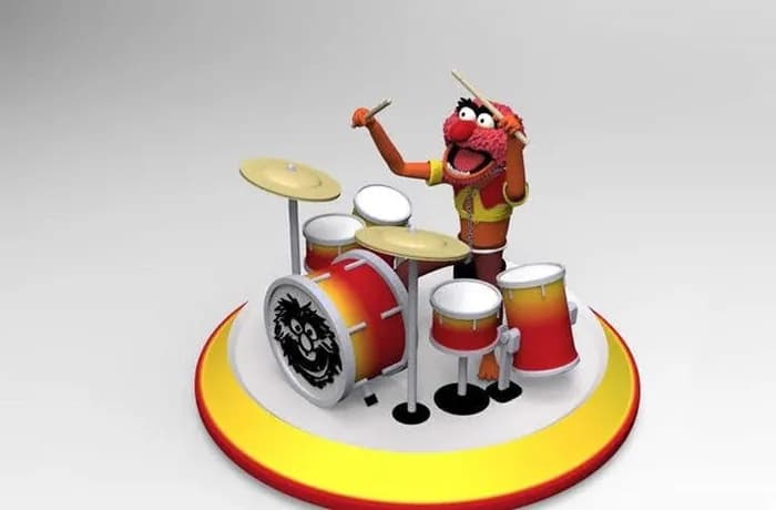 STL - animal, os muppets