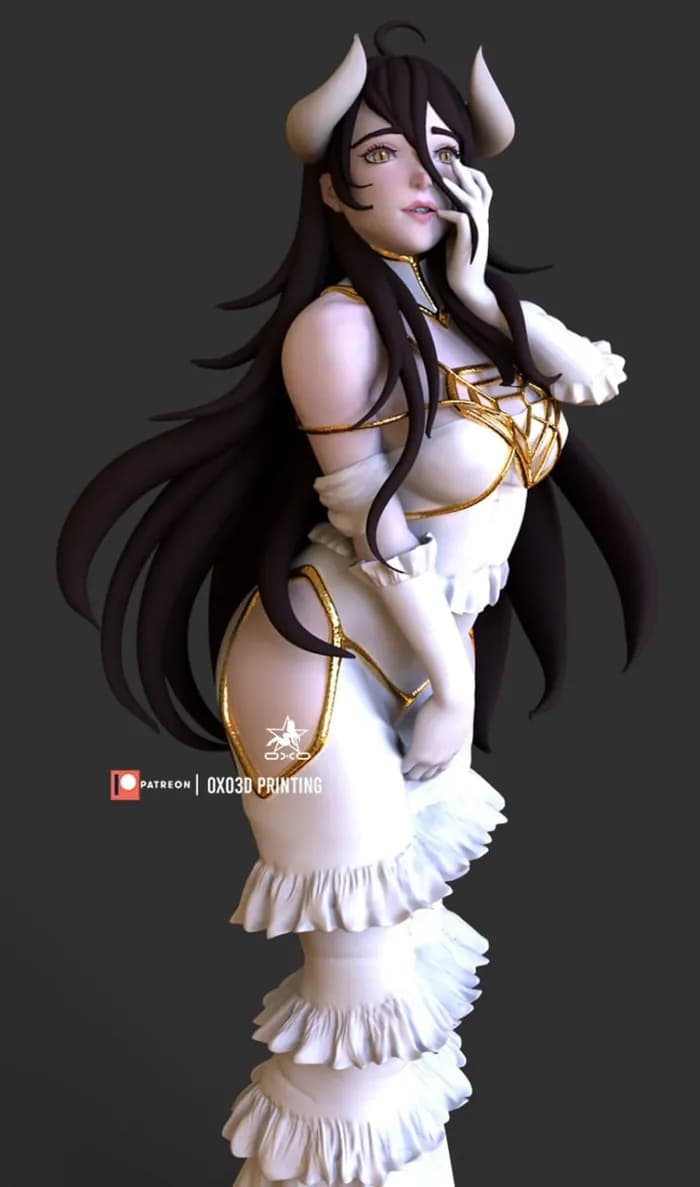 STL - anime overlord albedo 002